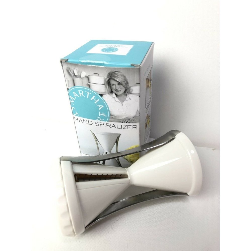 Martha Stewart Hand Spiralizer Curly‎ Cutter Vegeta